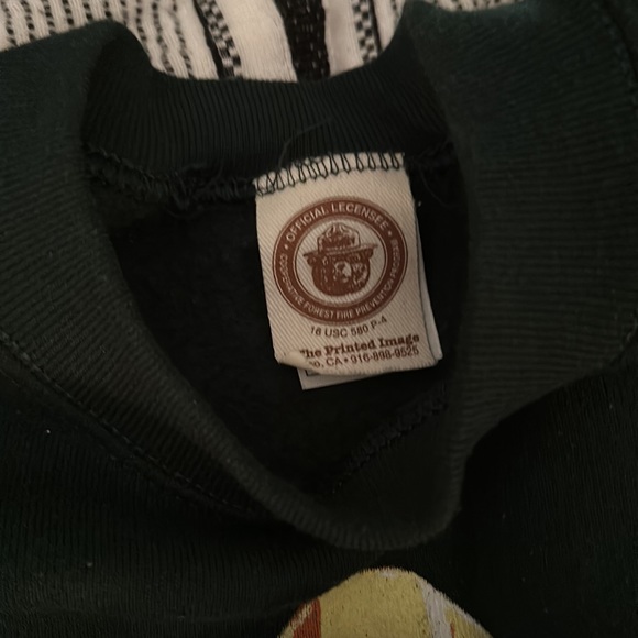 Vintage Smokey Bear Crewneck Sweatshirt - Picture 3 of 6